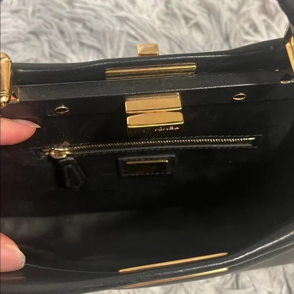 Fendi Napa Peekaboo Iconic Mini - Picture 4 of 5